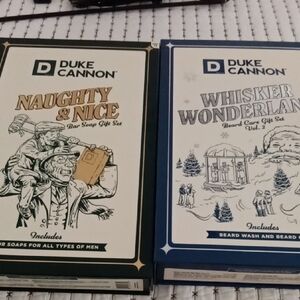 Duke Cannon Naughty & Nice Beard Soap Gift Set
